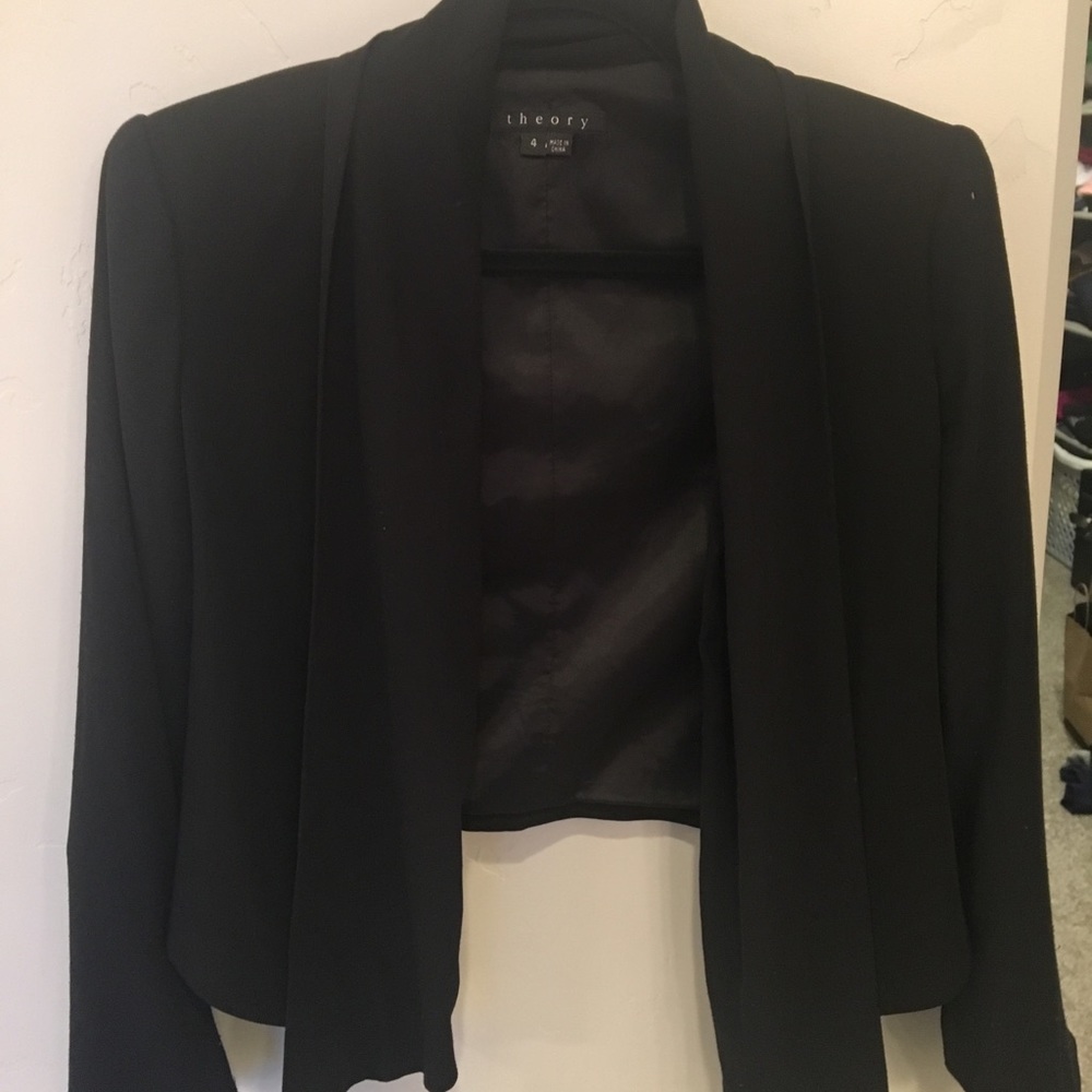 Theory asymmetrical blazer